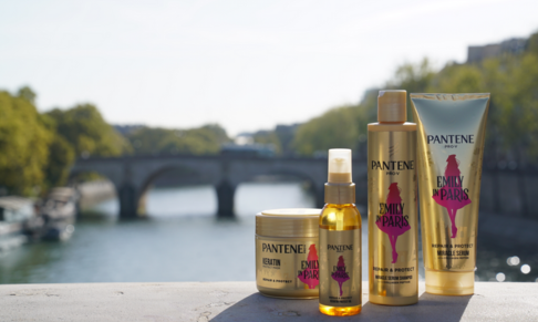 Pantene collaborates with Emily in Paris 