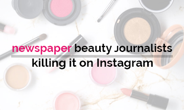 Newspaper beauty contacts killing it on Instagram!